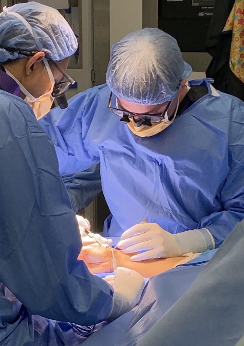 Dr. Bookman operating